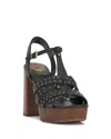 Vince Camuto Palton Slingback Platform Sandal In Black