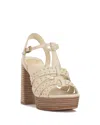 Vince Camuto Palton Slingback Platform Sandal In Neutral
