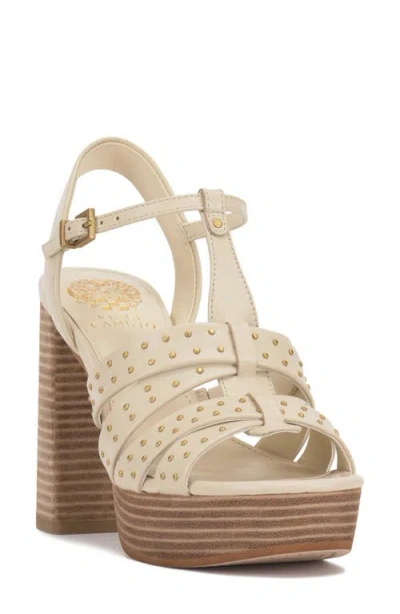 Vince Camuto Palton Slingback Platform Sandal In Neutral