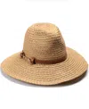 Vince Camuto Panama Hat With Horse Bit Band