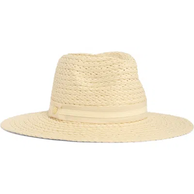 Vince Camuto Panama Straw Hat In Natural