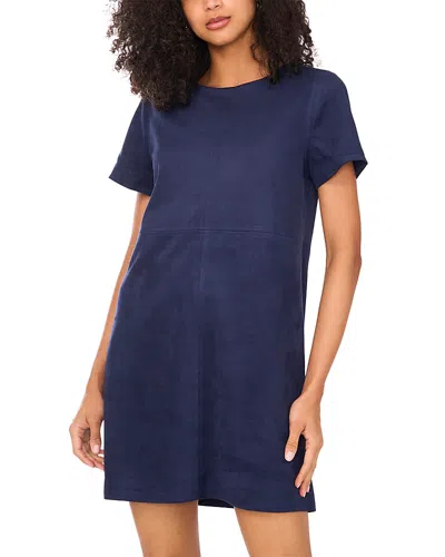 VINCE CAMUTO PANELED SHIFT MINI DRESS