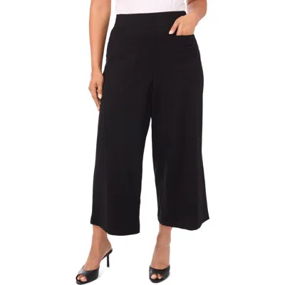 Vince Camuto Patch Pocket Pull-on Pants In Black