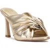Vince Camuto Patie Slide Sandal In Egyptian Gold