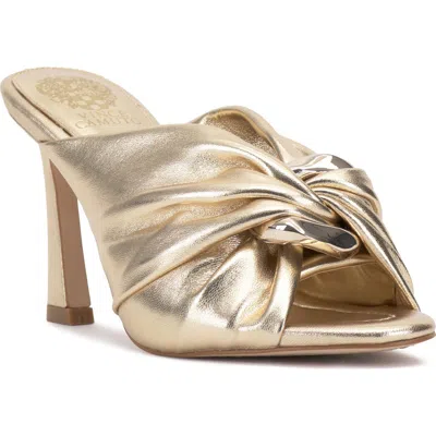 Vince Camuto Patie Slide Sandal In Egyptian Gold
