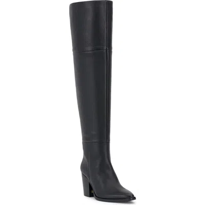 Vince Camuto Paulie Over The Knee Boot In Black