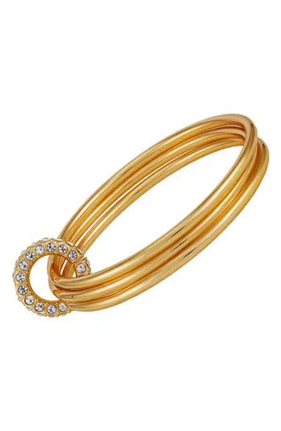 Vince Camuto Pavé Bangle Bracelet In Gold