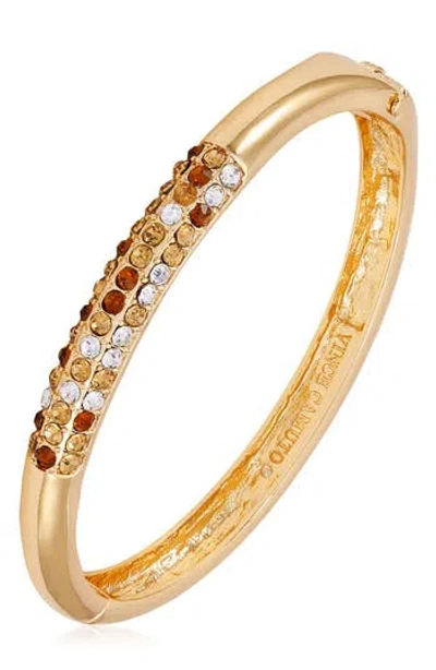 Vince Camuto Pavé Crystal Bangle Bracelet In Gold