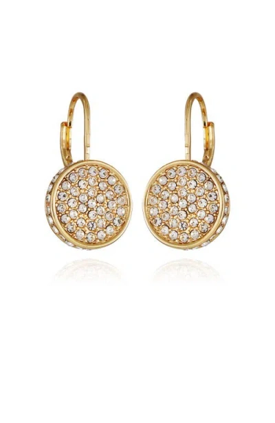 Vince Camuto Pave Drop Earrings In Gold