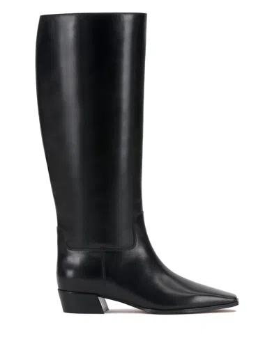 Vince Camuto Pavla Narrow Calf Knee High Boot In Black