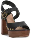 Vince Camuto Pazton Studded Platform Dress Sandals In Black