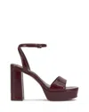 Vince Camuto Pendry Platform Sandal In Burgundy