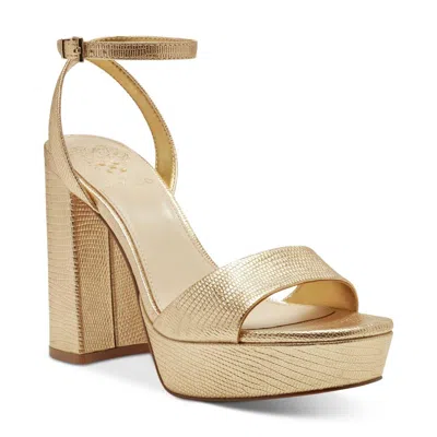 Vince Camuto Pendry Womens Leather Platform Sandals In Multi
