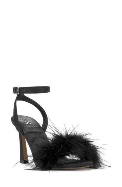 Vince Camuto Penely Ankle Strap Sandal In Black
