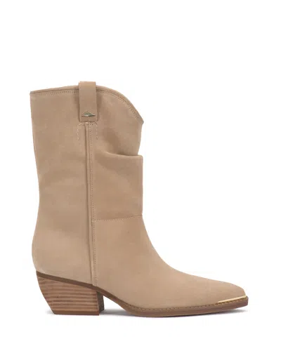 Vince Camuto Pezzra Western Bootie In Brown