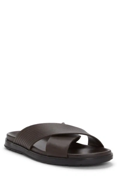Vince Camuto Phaedra Slide Sandal In Mocha