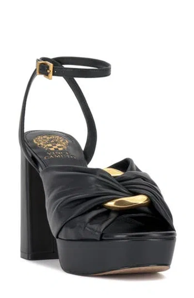 Vince Camuto Phebie Platform Sandal In Black