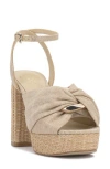 Vince Camuto Phebie Platform Sandal In Natural