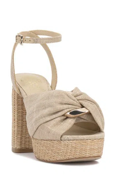 Vince Camuto Phebie Platform Sandal In Natural