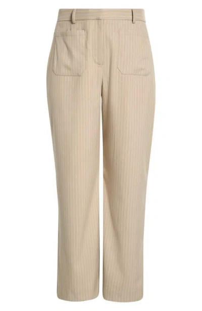 Vince Camuto Pinstripe Woven Pants In Multi