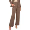Vince Camuto Pintuck Pleat Wide Leg Pants In Brown