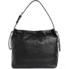 Vince Camuto Pippa Large Leather Bucket Bag In Black