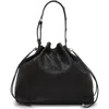Vince Camuto Pippa Leather Bucket Bag In Blue