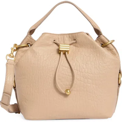 Vince Camuto Pippa Leather Bucket Bag In Brown