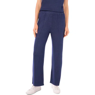 Vince Camuto Pleated Wide Leg Pants In Blue