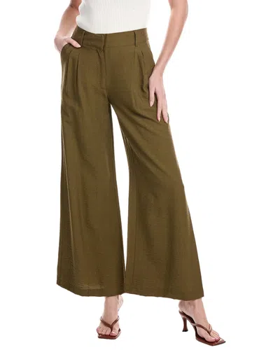 VINCE CAMUTO PLEATED WIDE LEG TROUSER