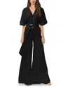 Vince Camuto Open Back Wide Leg Belted Jumpsuit
