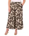 Vince Camuto Floral Wide Leg Drawstring Pants