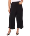 Vince Camuto Plus Size Stretch Bootcut Pants In Black