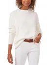 Vince Camuto Exposed Seam Crewneck Sweater In Beige