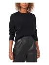 Vince Camuto Womens Faux Leather Pleated Straight Leg Pants In Black