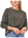 Vince Camuto Center Seam Crewneck Sweater In Multi