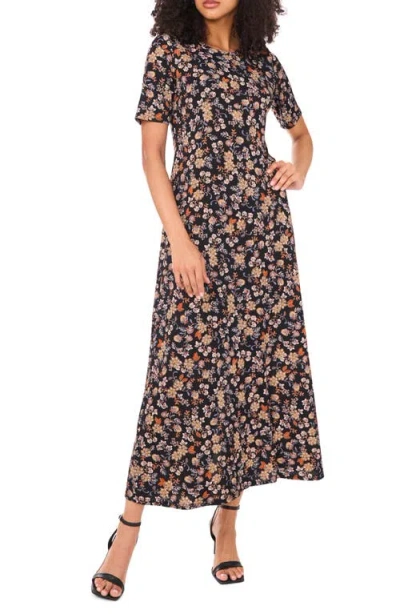Vince Camuto Print Maxi Dress In Multi