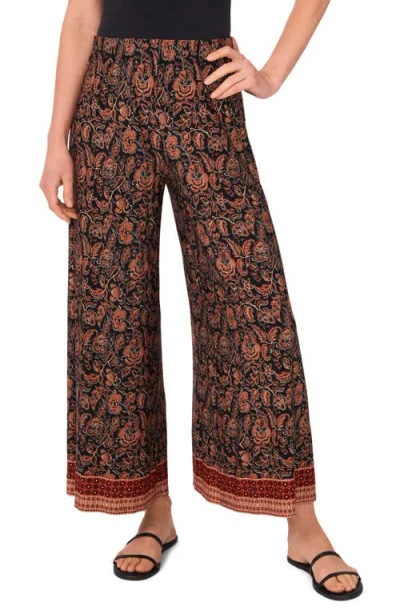 Vince Camuto Print Pull-on Wide Leg Pants