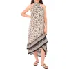 Vince Camuto Print Sleeveless High-low Maxi Dress