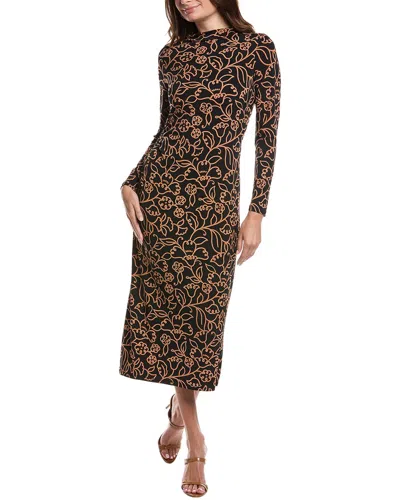 Vince Camuto Printed Maxi Dress In Multi