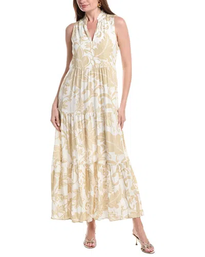Vince Camuto Printed Maxi Dress In Multi