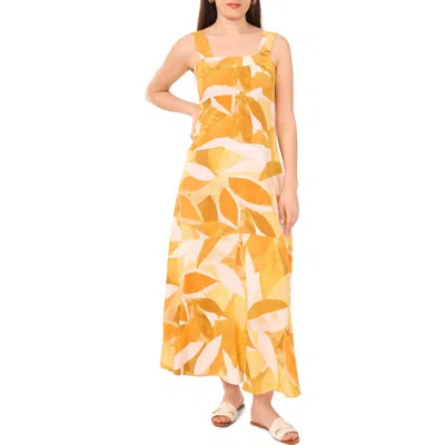 VINCE CAMUTO VINCE CAMUTO PRINTED MAXI SUNDRESS