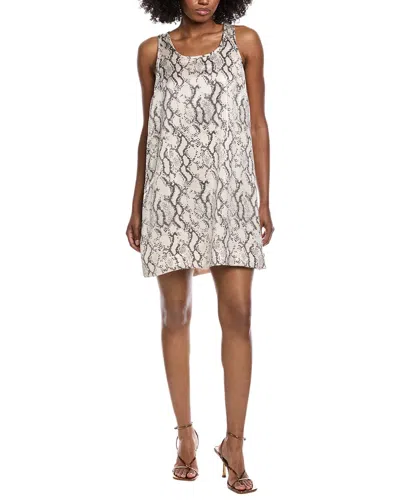 Vince Camuto Printed Mini Dress In White
