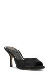 Vince Camuto Prynn Crystal Sandal In Black