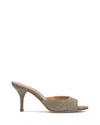 Vince Camuto Prynn Crystal Sandal In Brown