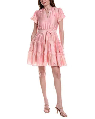 Vince Camuto Puff Sleeve Mini Dress In Animal Print