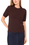 Vince Camuto Puff Sleeve Sweater In Burgundy