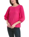 VINCE CAMUTO PUFF SLEEVE TOP