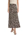 Vince Camuto Pull On Maxi Skirt In Multi