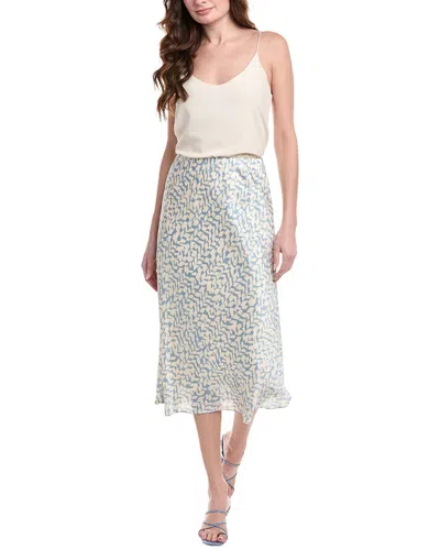 Vince Camuto Pull-on Midi Dress In Blue